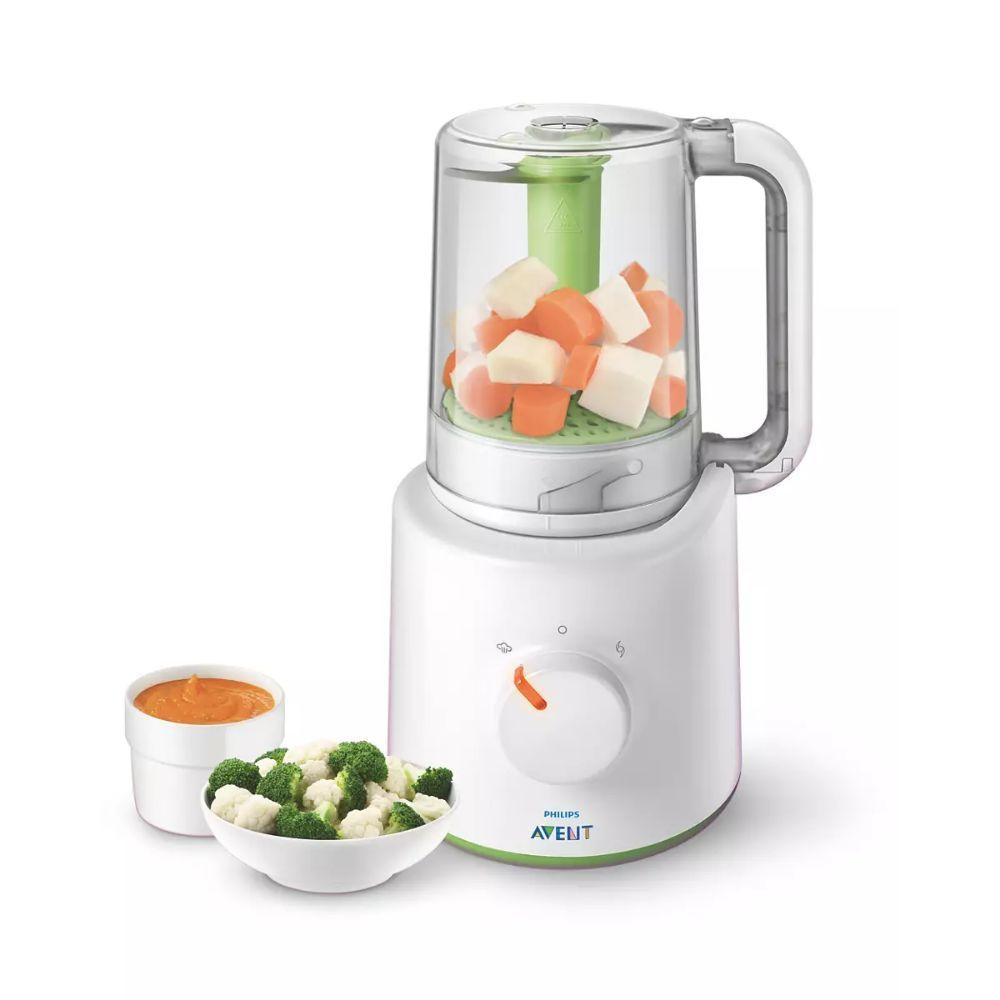 Vaporera y Batidora 2en1 Baby Food Philips Avent SCF870/20-0