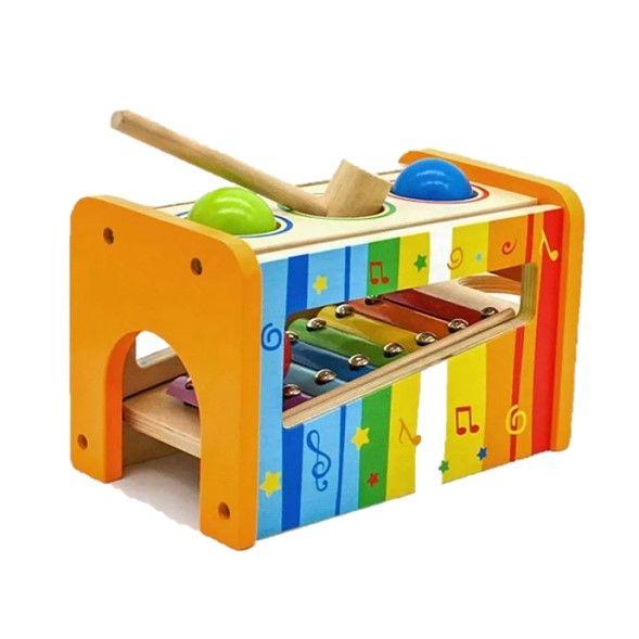 Juguete de Madera Musical Xilófono Interactivo-1