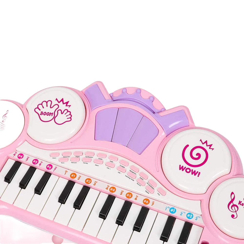 Piano Musical de Juguete Rosado-2