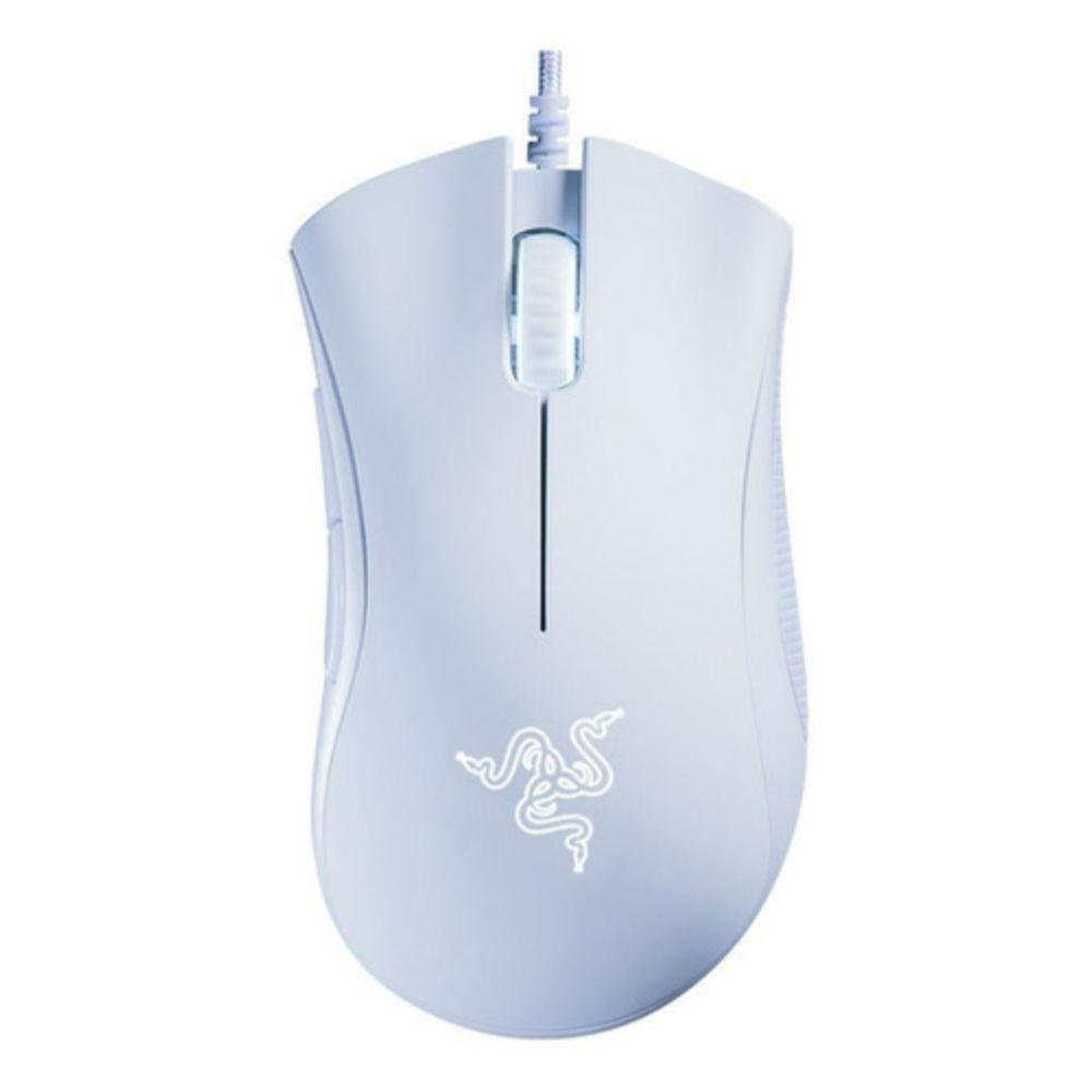 Mouse Gamer Razer Deathadder Essentail Blanco-0