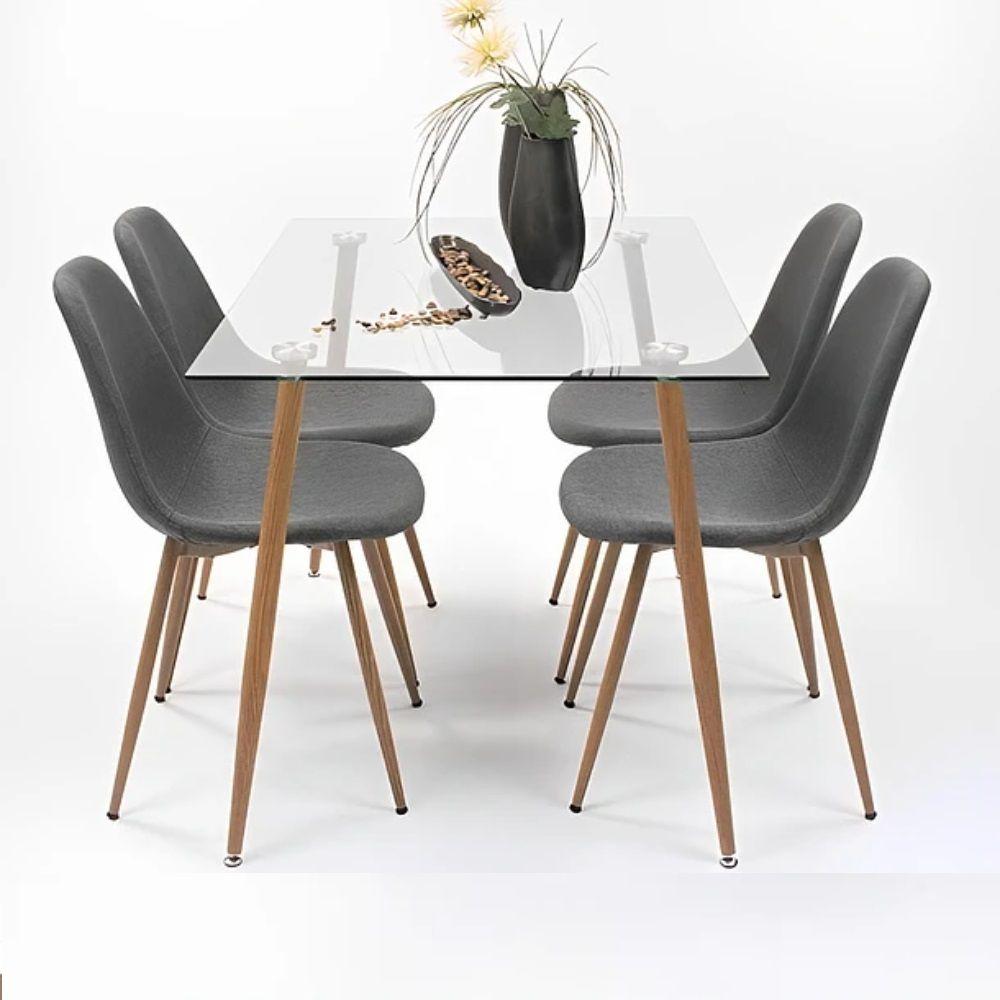 Mesa Rectangular de Vidrio 120x80 cms-1