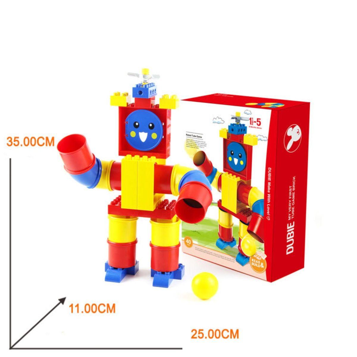 Robot Armable Juego de Construcción Bloques Tuberías-2