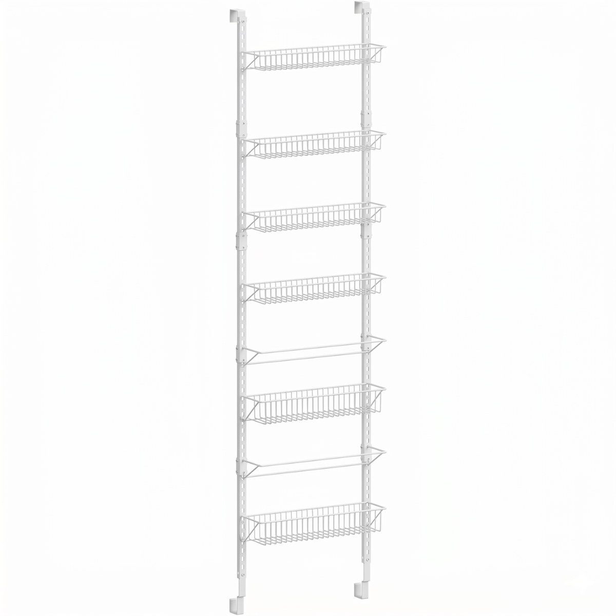 Organizador Cocina Ajustable Puerta 6 Niveles Blanco Hofors-0
