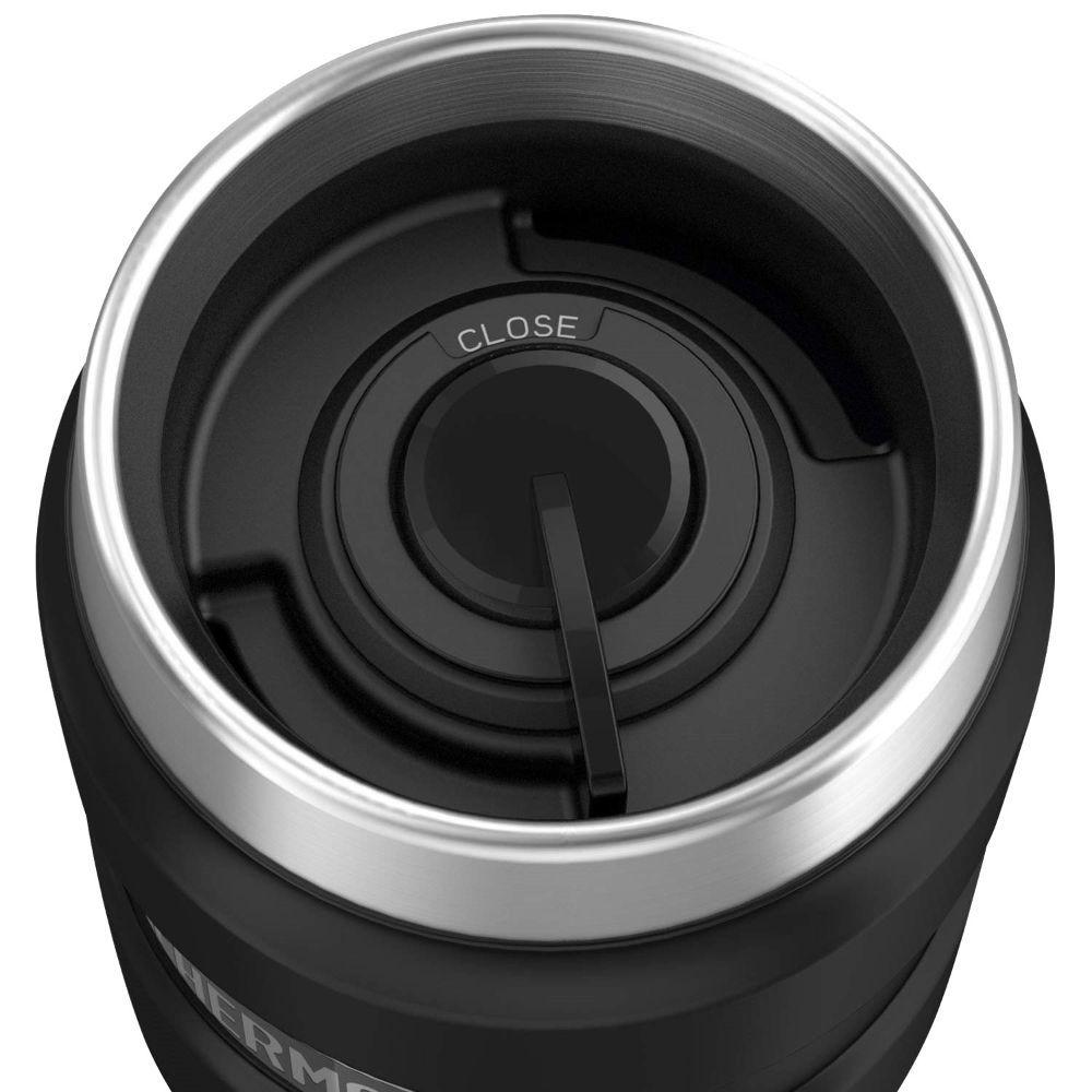 Mug Termo Acero Inox King Negro 470ml Thermos-4