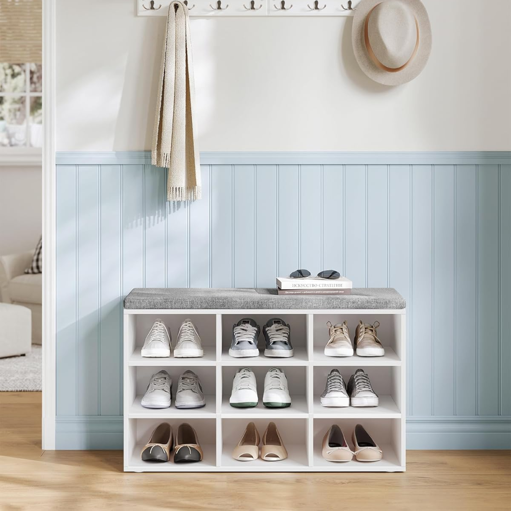 Banqueta Zapatero Blanco Skovde-2