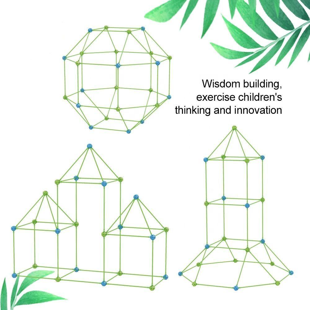 Set de Construcción Juguete Magic Forts Fluorescente-1