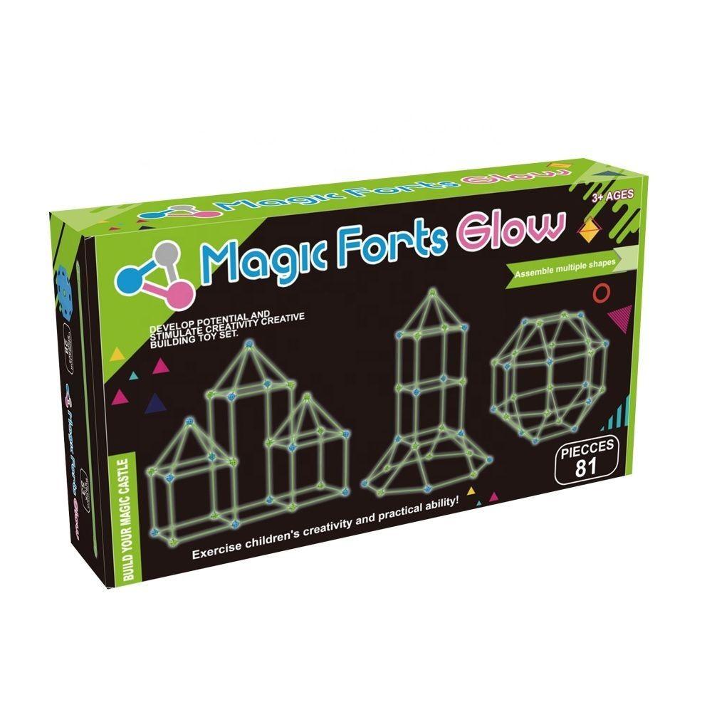 Set de Construcción Juguete Magic Forts Fluorescente-4
