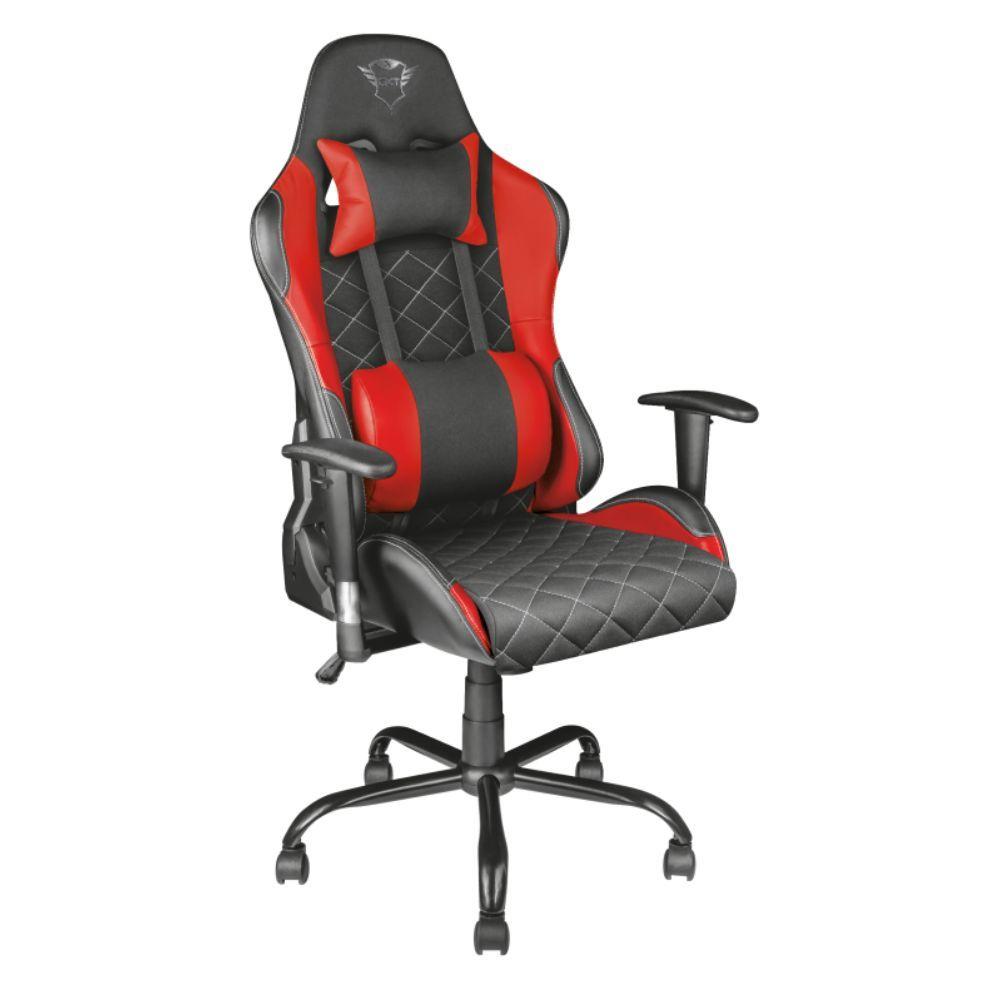 Silla Gamer Trust Resto Gxt 707r Pro Roja-0