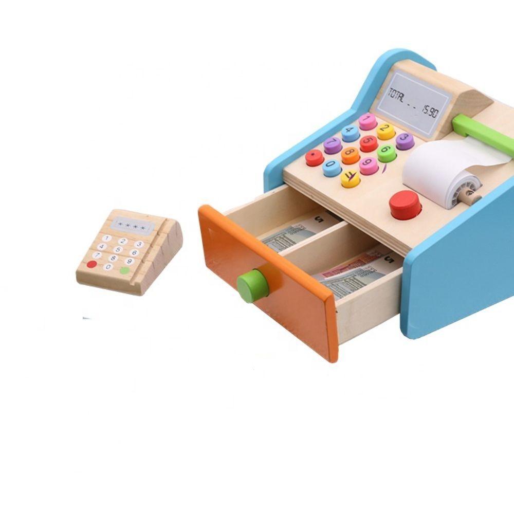 Caja Registradora Juguete de Madera Didáctico Spacezat-2