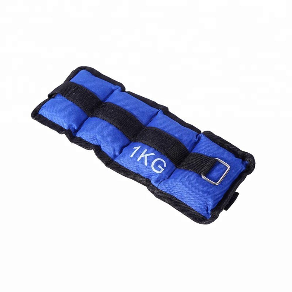 Set Dos Pesas Tobilleras Muñecas Brazo Pierna 1 KG Spacezat-1