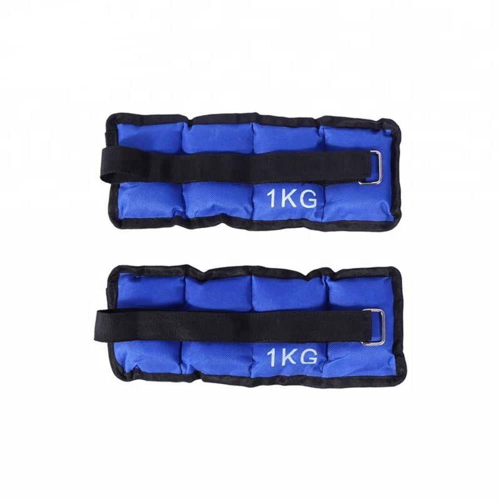 Set Dos Pesas Tobilleras Muñecas Brazo Pierna 1 KG Spacezat-2