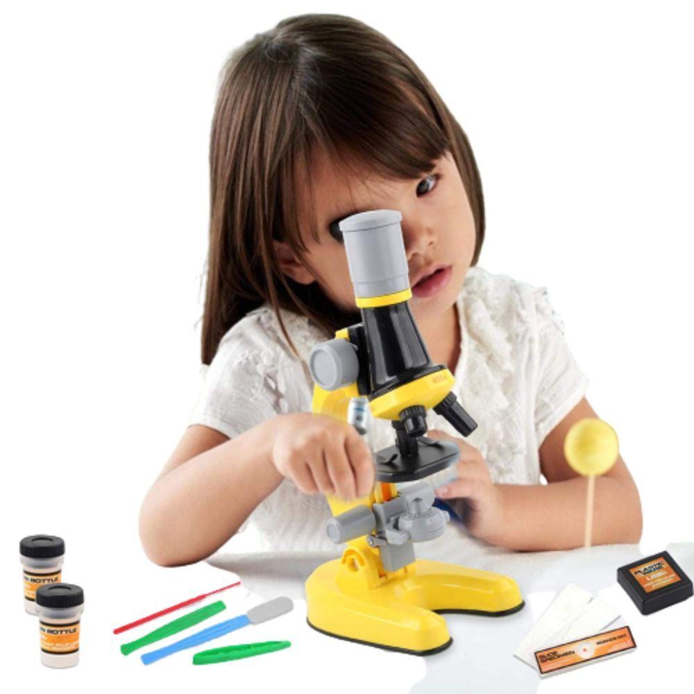 Microscopio de Juguete Educativo 100x400x1200-5