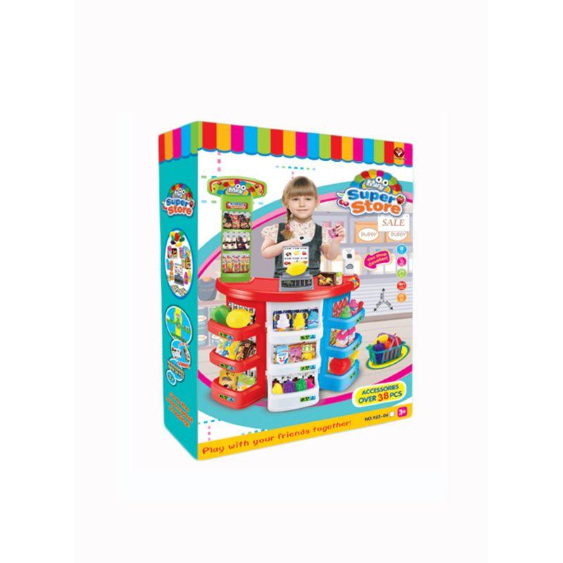 Supermercado de Juguete con accesorios Luces y sonidos-2