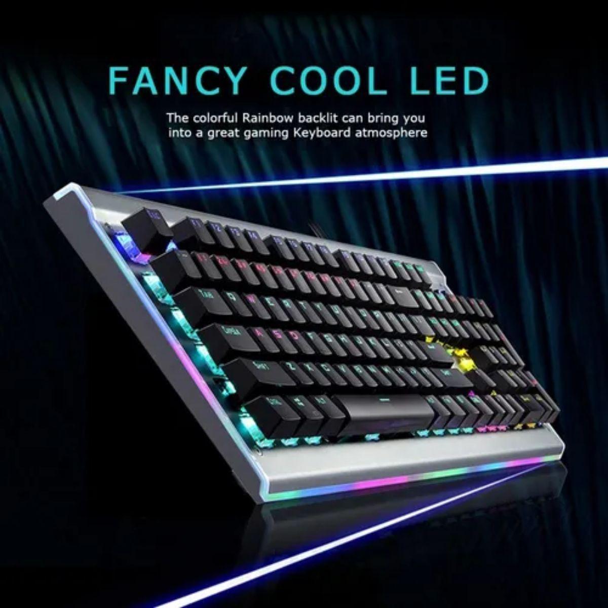 Teclado Gamer Mecánico Hp RGB Gk520-5