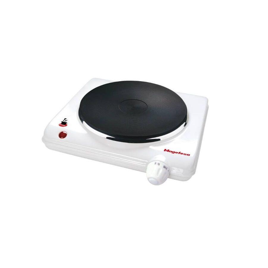 Cocina Eléctrica Portatil Blanca Magefesa 1 plato-0
