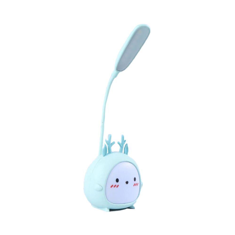 Lampara De Mesa Escritorio Led Rgb Kawaii Celeste-0