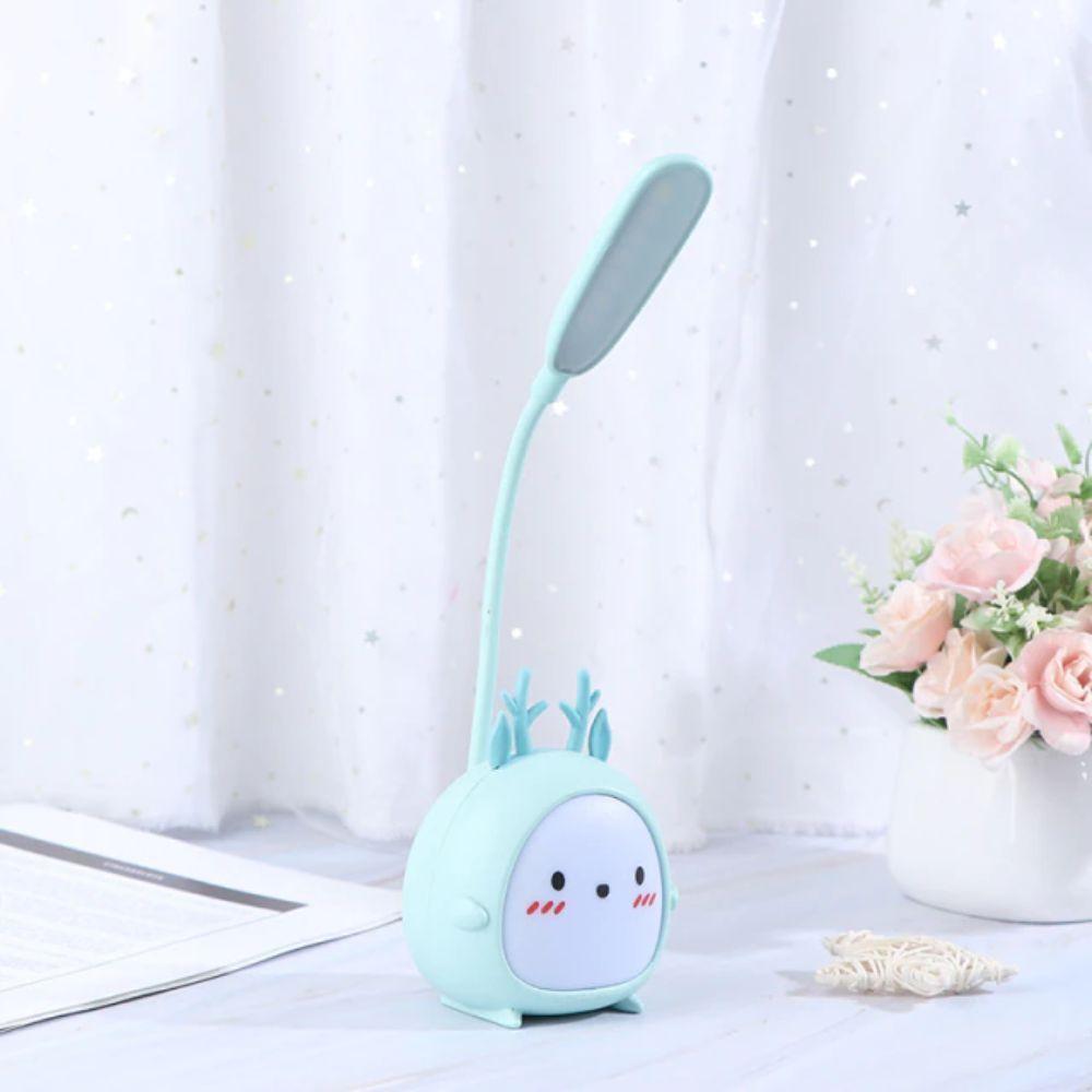 Lampara De Mesa Escritorio Led Rgb Kawaii Celeste-2