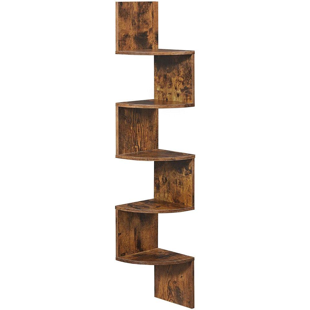 Mueble Estante Esquinero ZigZag Estilo Industrial-0