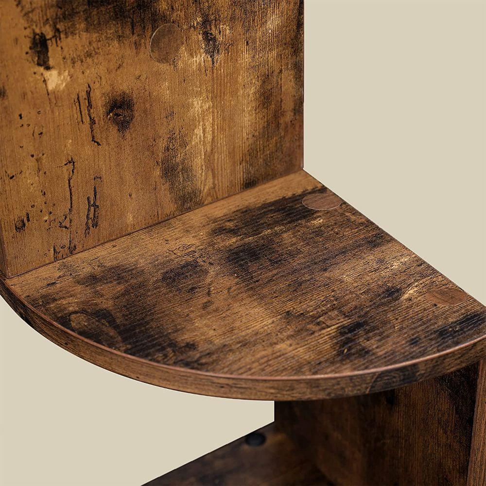 Mueble Estante Esquinero ZigZag Estilo Industrial-2