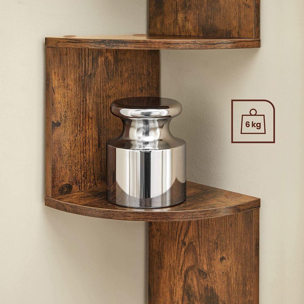 Mueble Estante Esquinero ZigZag Estilo Industrial-3