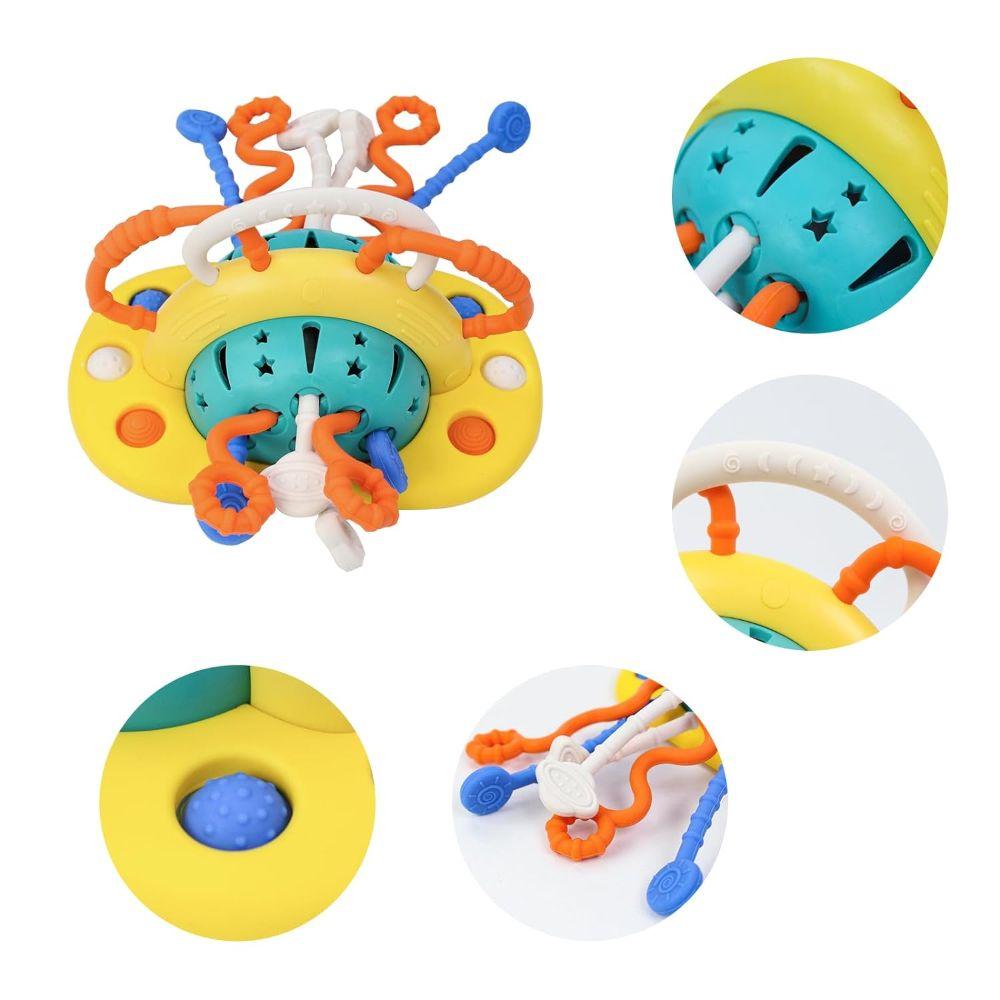 Juguete De Cuerda Sensorial Tracción Para Bebés Montessori-1