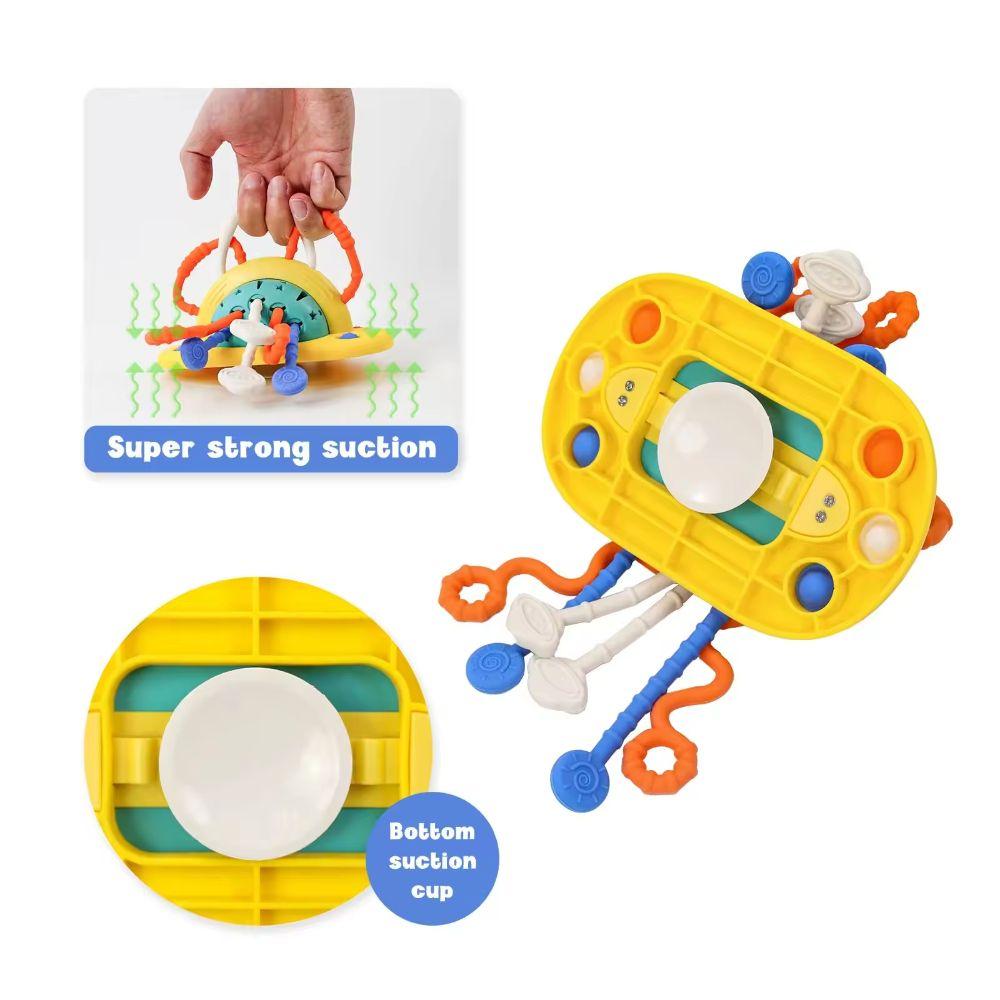 Juguete De Cuerda Sensorial Tracción Para Bebés Montessori-3