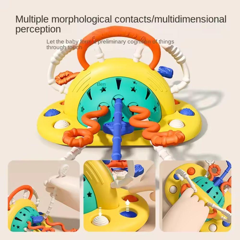 Juguete De Cuerda Sensorial Tracción Para Bebés Montessori-5