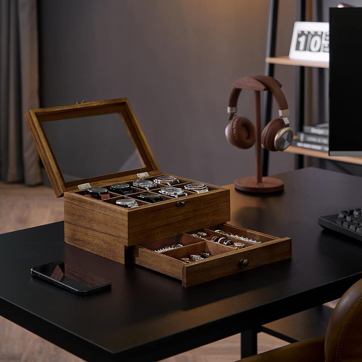 Joyero Organizador de Relojes Moen-6