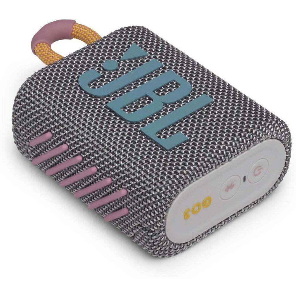 Parlante Bluetooth JBL Go 3 Gris-1