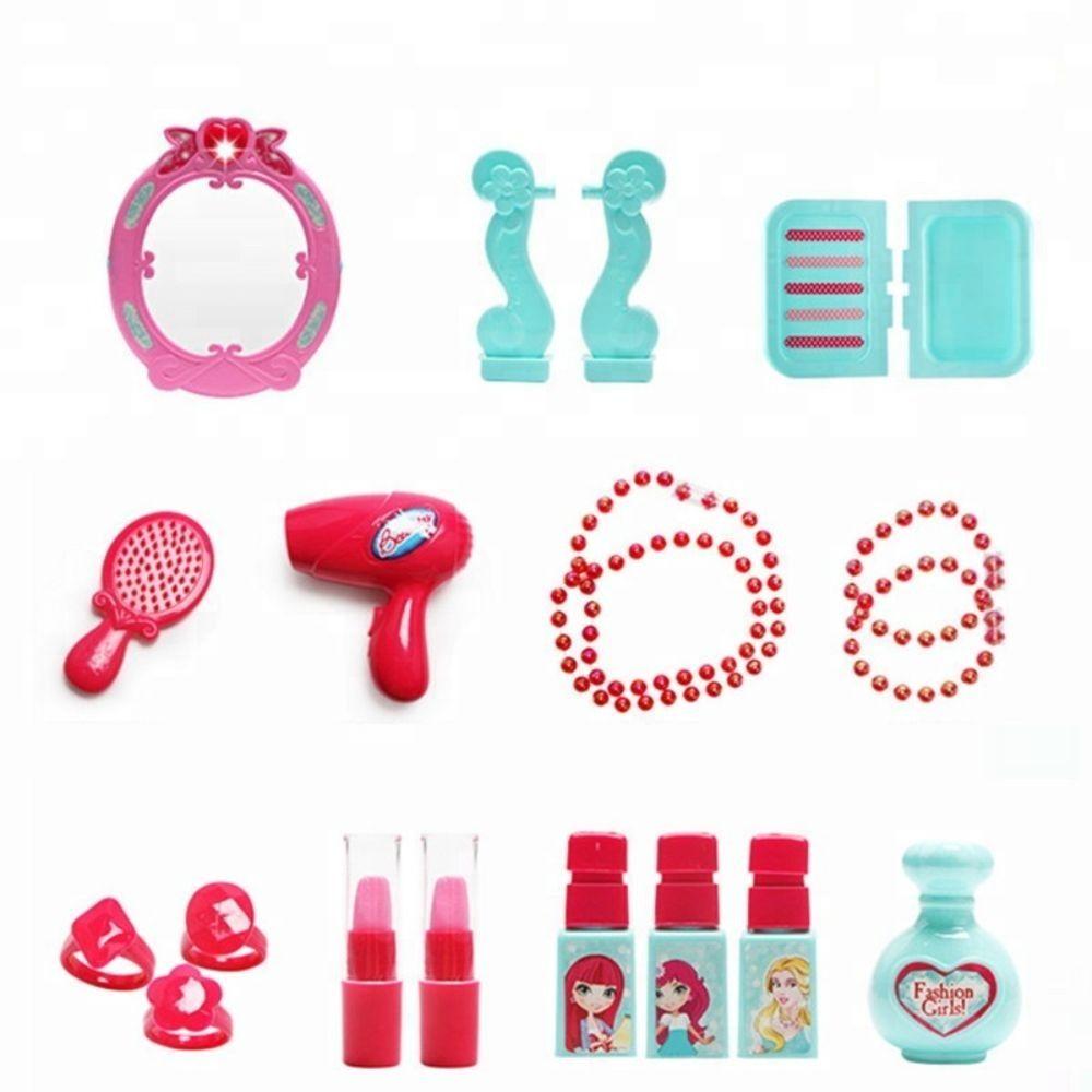 Maleta Tocador de Juguete c/ Luces y Sonidos Rosa-1