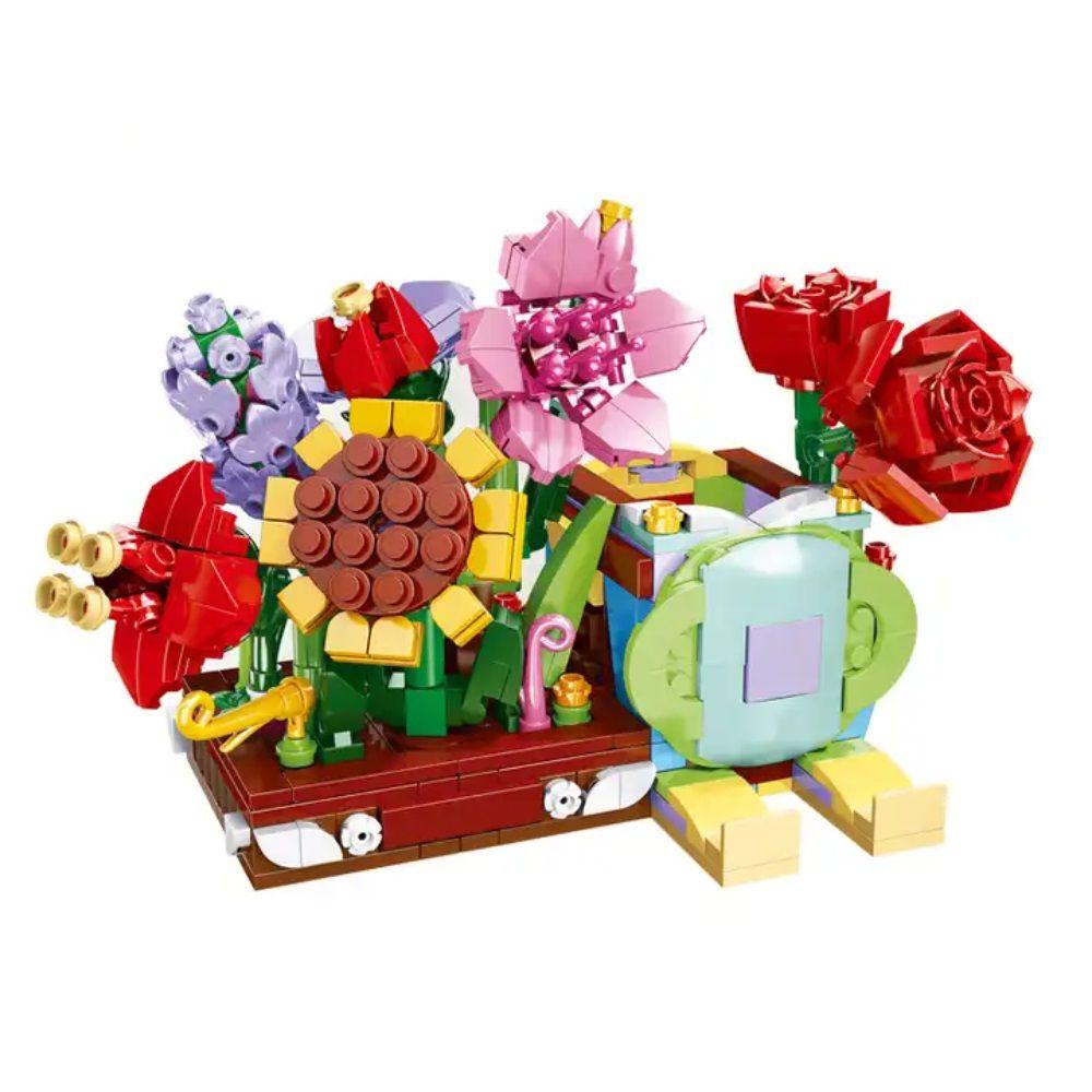 Juego de Construcción Tipo Legos Flores 8 en 1 752 piezas-0