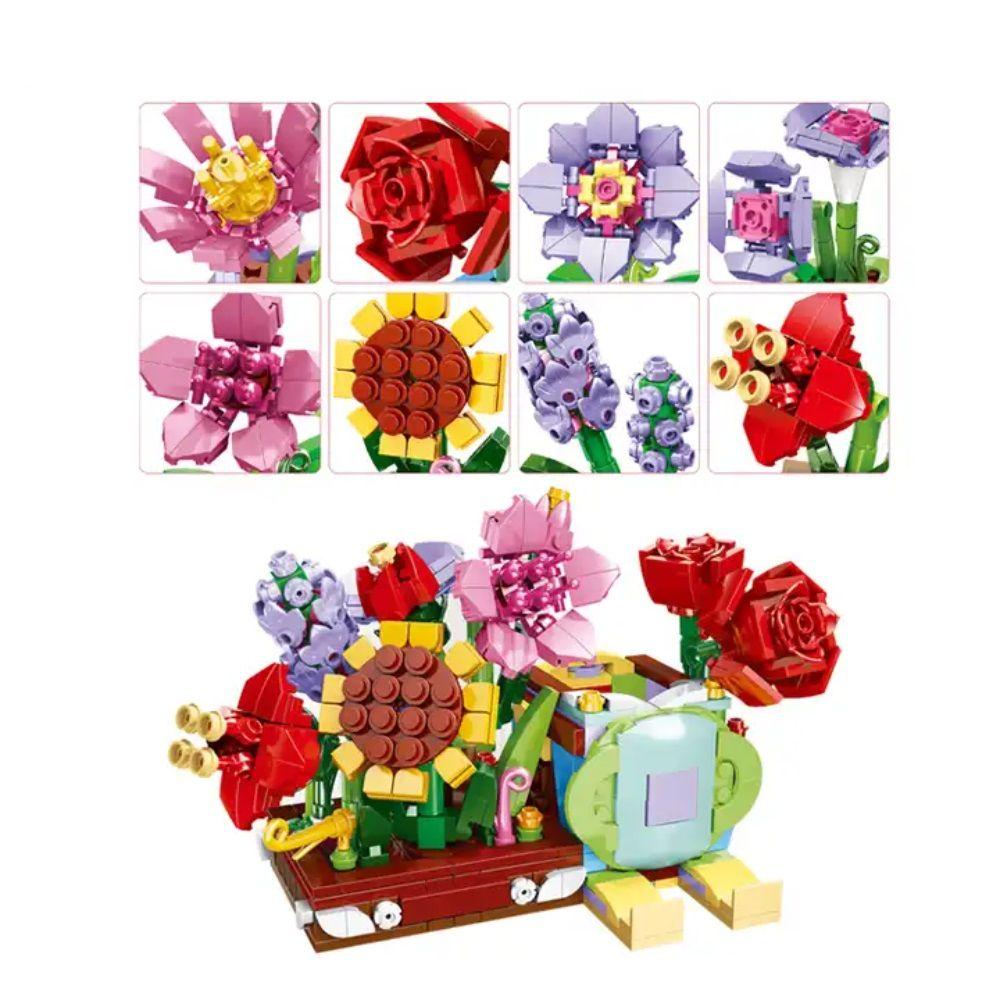 Juego de Construcción Tipo Legos Flores 8 en 1 752 piezas-4