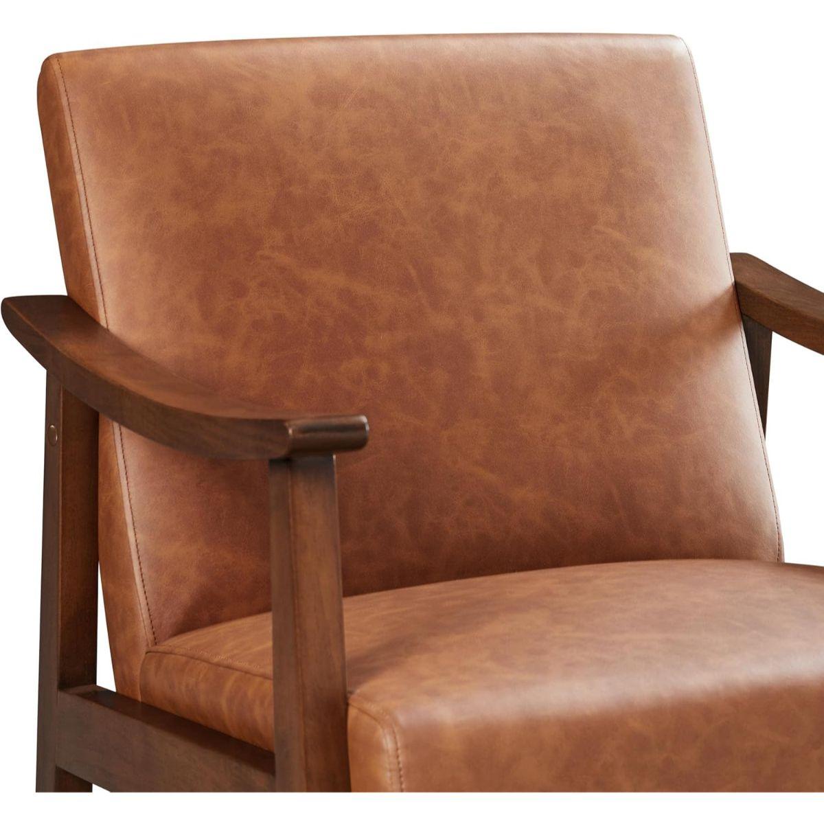 Poltrona Eco cuero Café Riipi-5