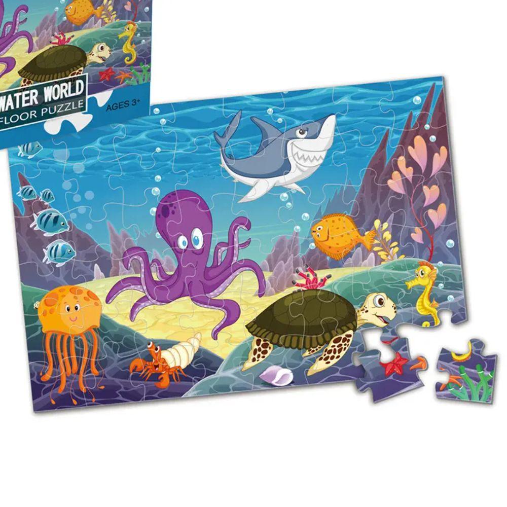 Puzzle Jumbo Infantil 48 piezas Mundo Bajo el Mar-2
