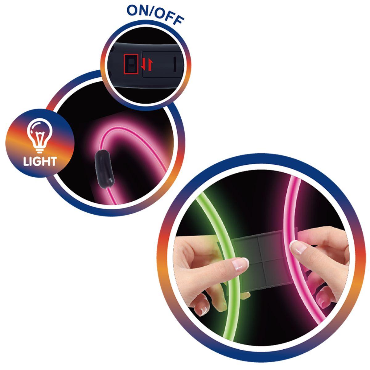 Set 10 Aros de Neon para Saltar Niños-4