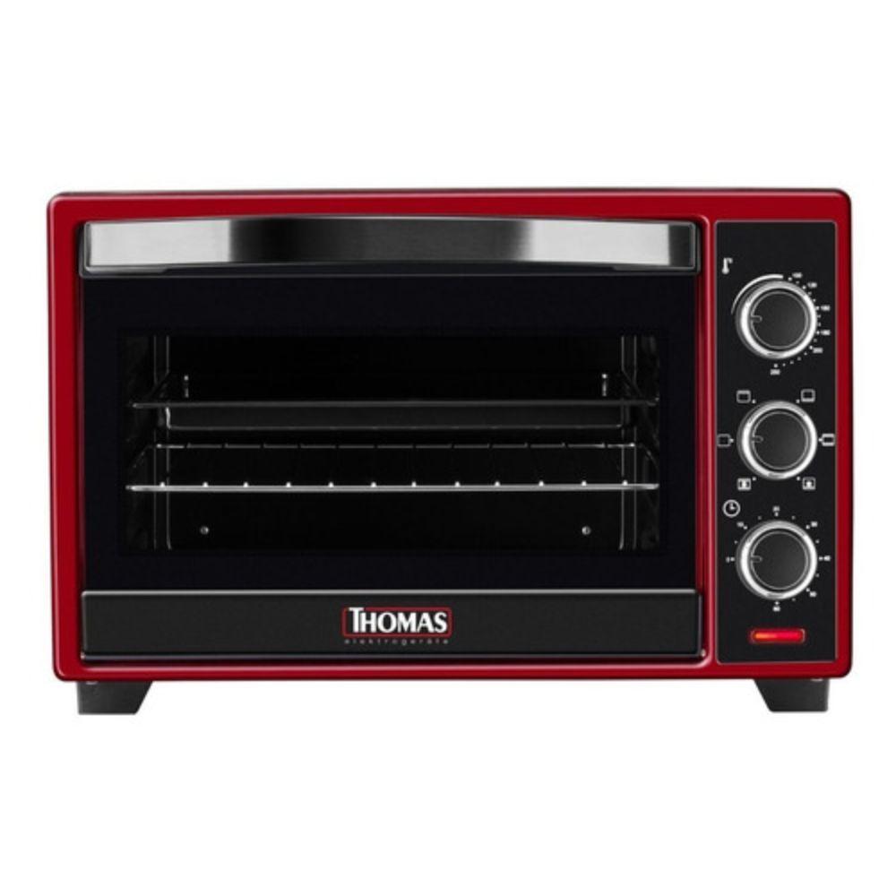 Horno Eléctrico Thomas Rojo 25 Litros-0