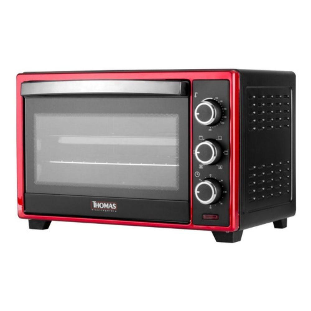 Horno Eléctrico Thomas Rojo 25 Litros-2