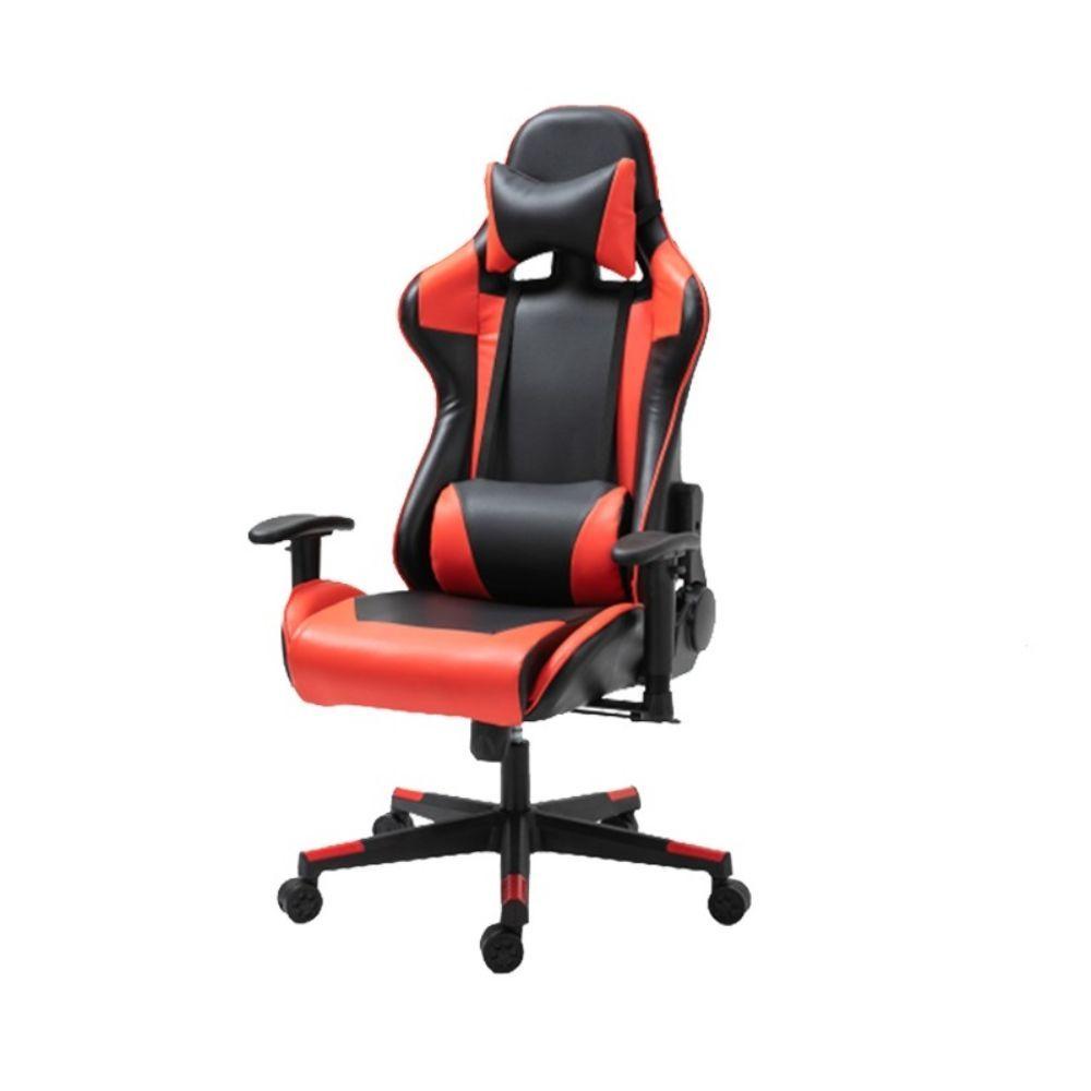 Silla Gamer Ajustable Roja-1