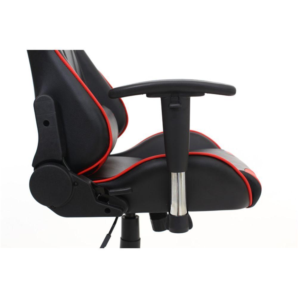 Silla Gamer Ajustable Roja-3
