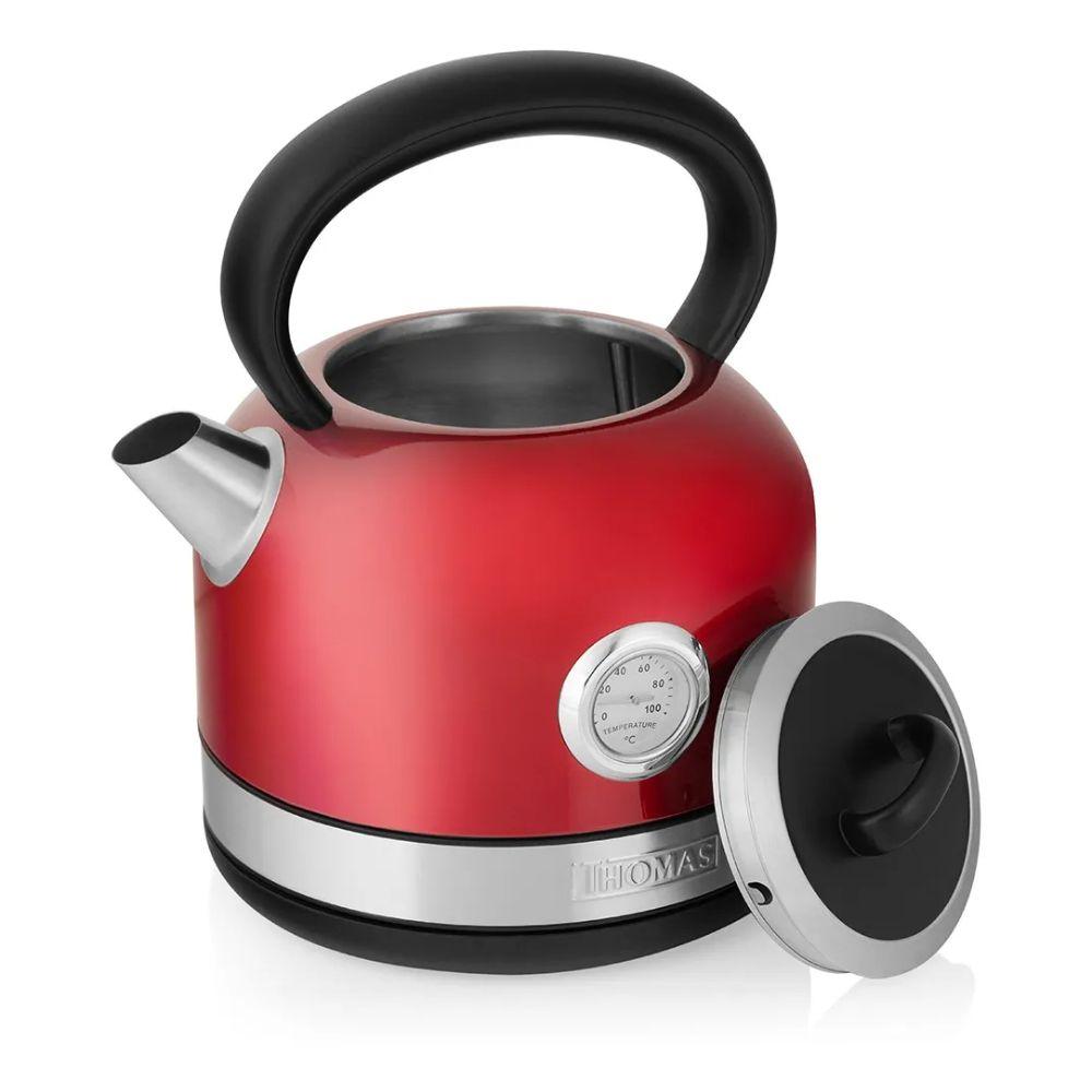Hervidor Con Termómetro Thomas Rojo-5