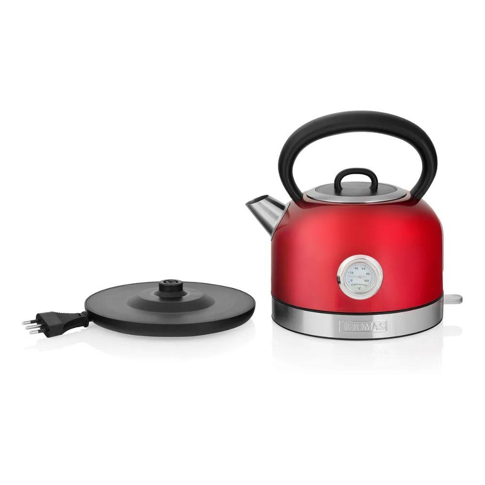 Hervidor Con Termómetro Thomas Rojo-6