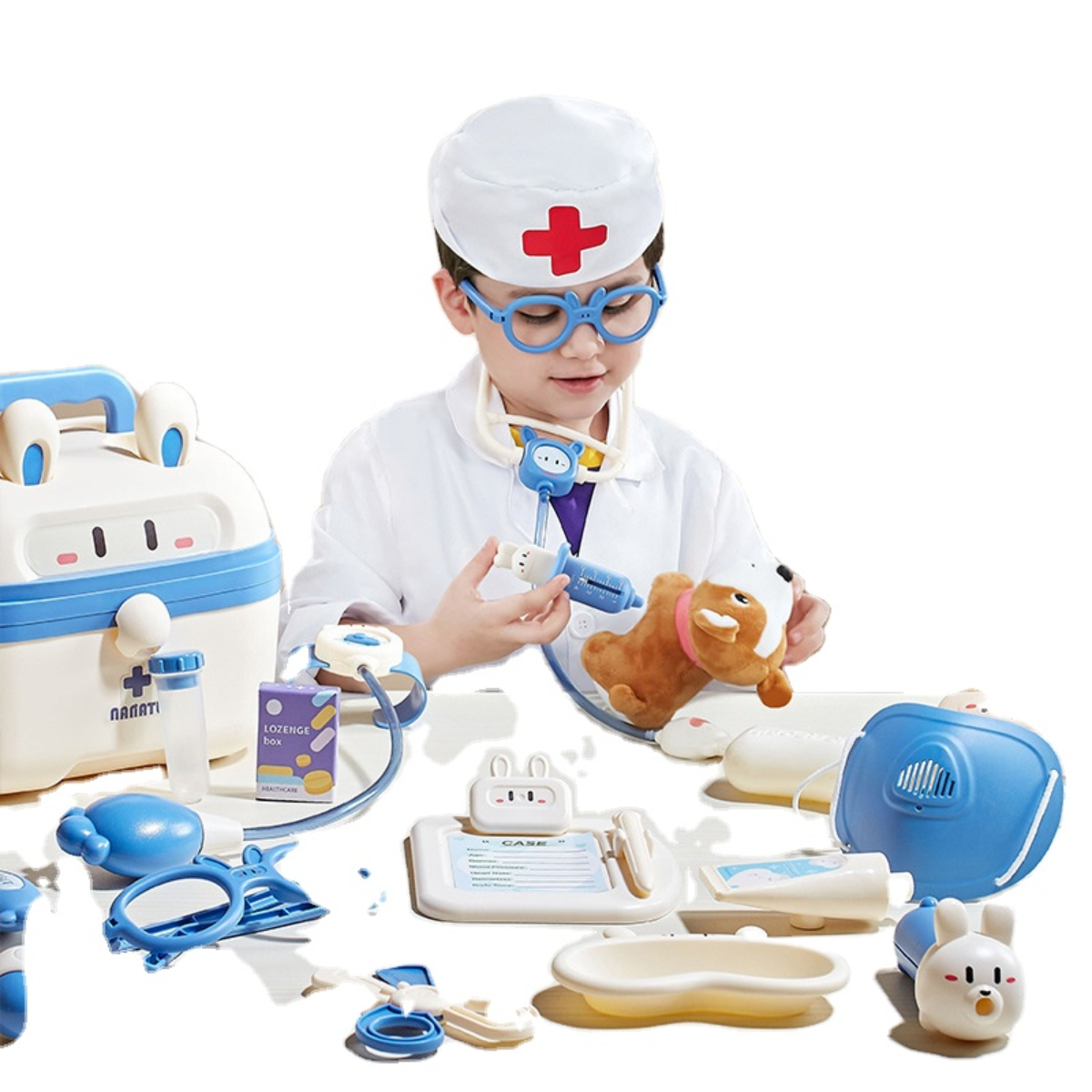 Maleta de Juegos Set Doctor con Accesorios-4