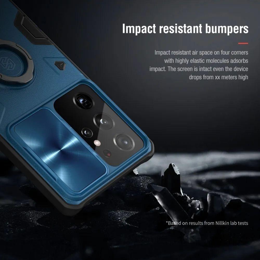 Carcasa Antishock Armor Azul Nillkin Compatible Samsung S21+-2