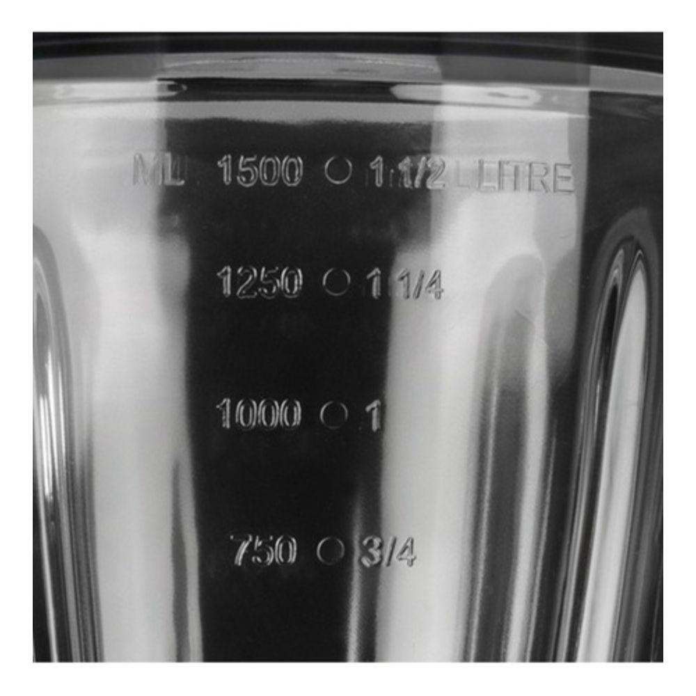 Licuadora Thomas 1.5 Lts Roja Y Negra-3