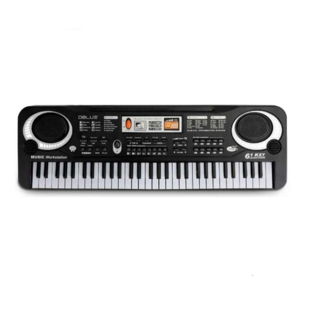 Teclado Musical Karaoke Con Microfono Para Niños-0