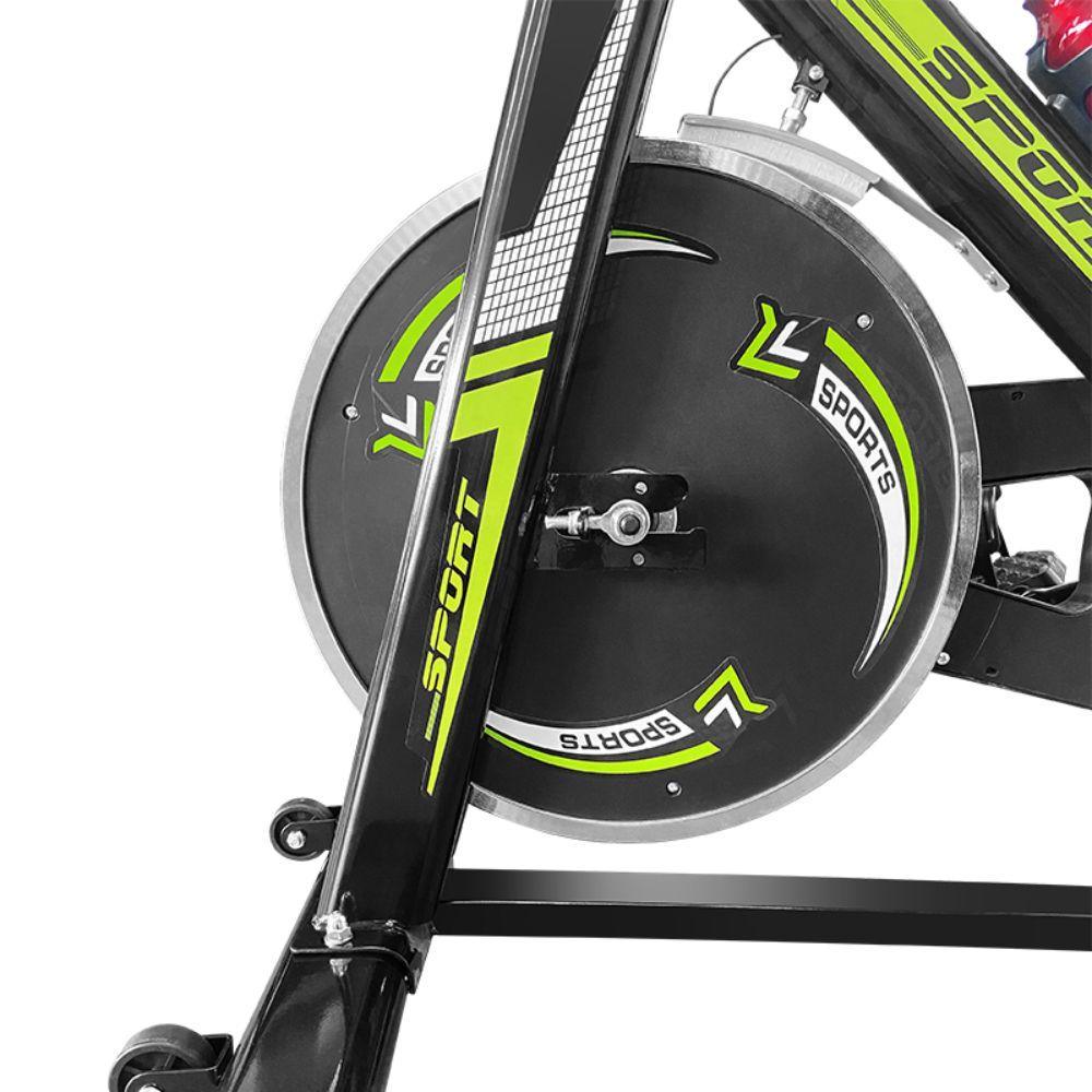 Bicicleta Spinning Estática Pro Verde Spacezat-5