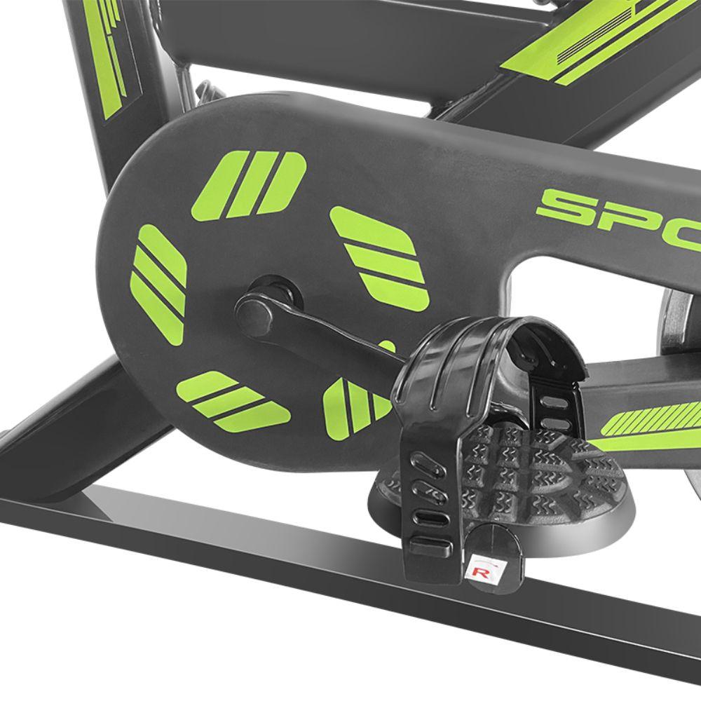 Bicicleta Spinning Estática Pro Verde Spacezat-6
