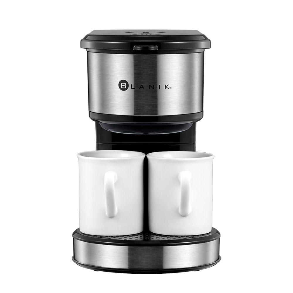 Cafetera Eléctrica Blanik Incluye Dos Tazas-0