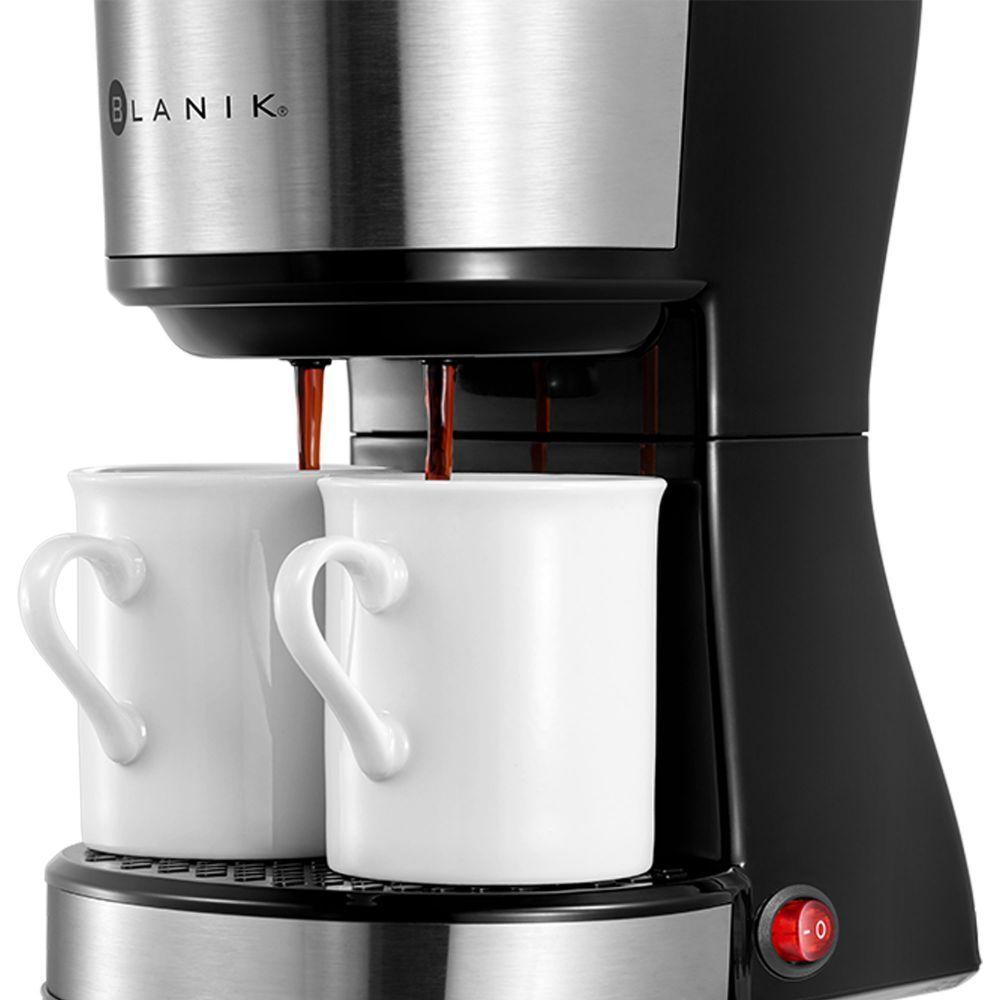 Cafetera Eléctrica Blanik Incluye Dos Tazas-3