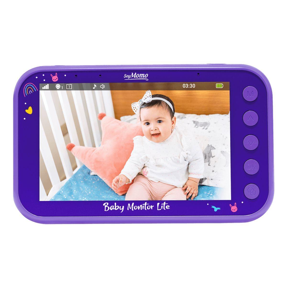 Monitor bebé HD Soy Momo Baby Monitor Lite Morado-1